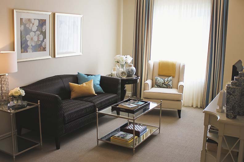 The Suite Life - Spacious. Bright. Convenient. Secure. Thoughtfully designed. Beautifully appointed.
