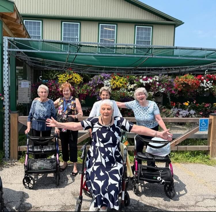 An elderly people.